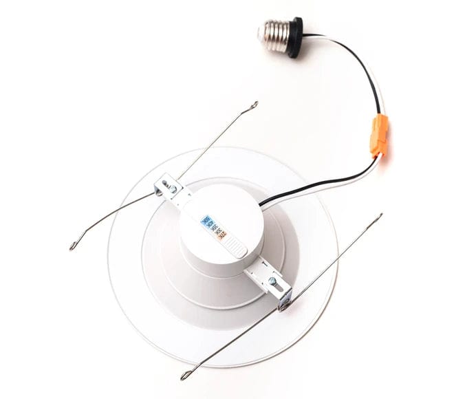 Recessed lights MW Recessed Lights: 6" 5CCT Smooth/Round Downlight Retrofit Kit MW MRD614SM Image