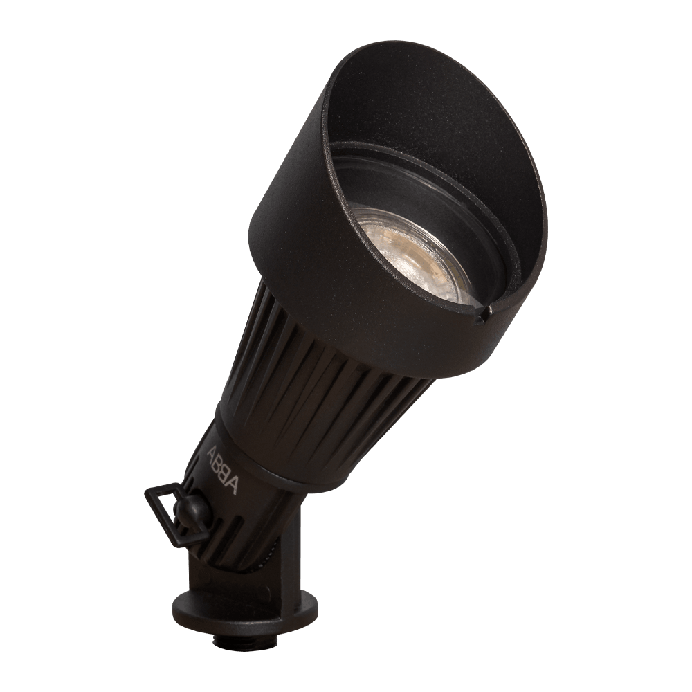 Spot Light Black / None DL02 Spot Light Low Voltage Waterproof LED Directional Monopoint Lighting DL02BL Image