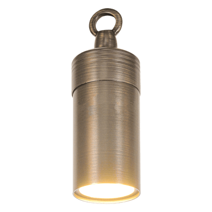 Spot Light HLB01 12V LED Low Voltage Brass Cylinder Pendant Light Hanging Downlight Fixture Image