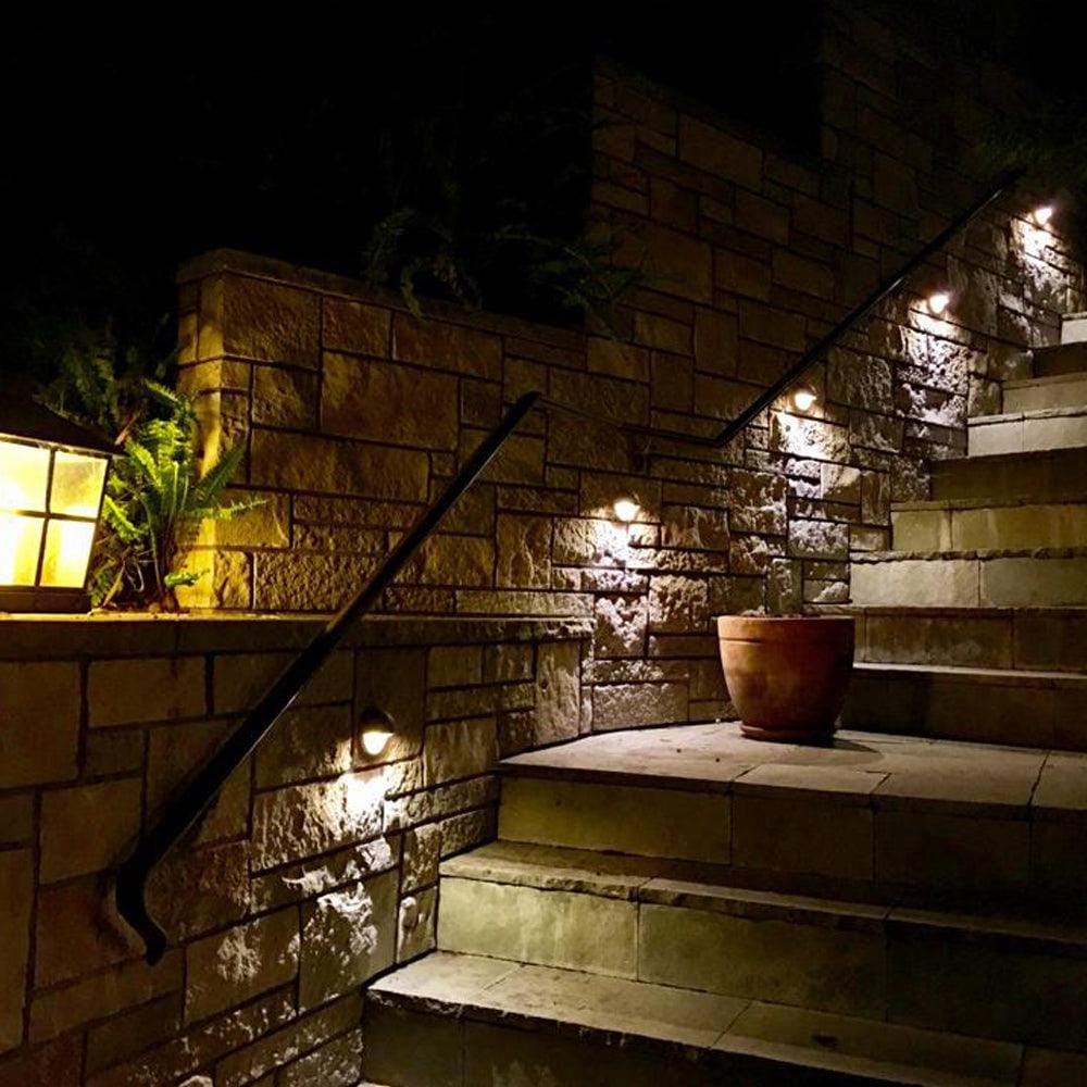 Step light STB09 LED Round Deck Light Surface Mount Low Voltage Landscape Lighting STB09 Image