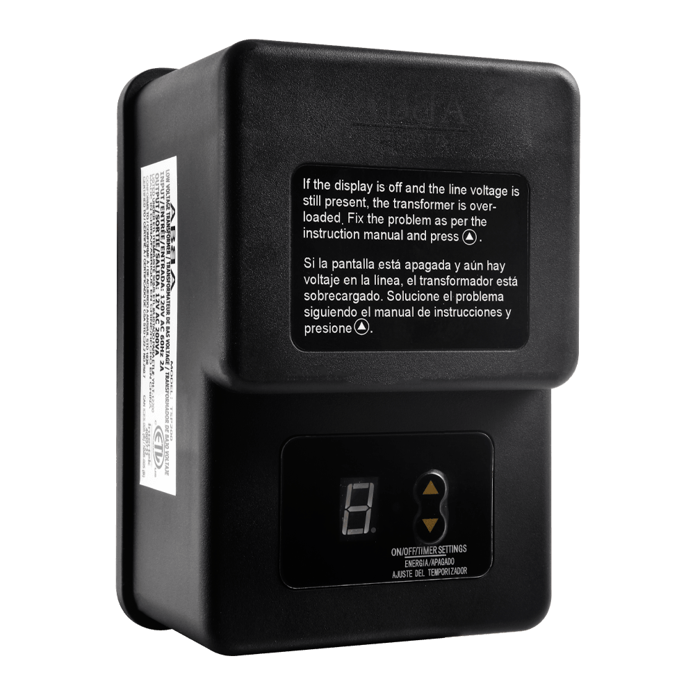 Transformer TS200 200W AC 120V Step Down Transformer with Digital Timer IP65 Waterproof TS200 Image