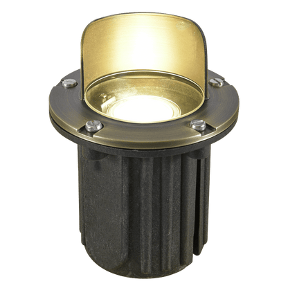 Underground Light UNB03 Cast Brass Low Voltage Shielded LED In-ground Light IP65 Waterproof Image