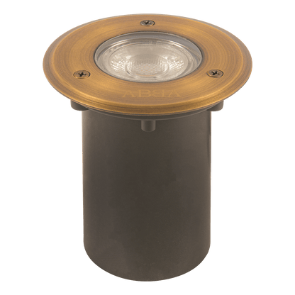 Underground Light UNB12 Cast Brass Low Voltage Round LED In-ground Light IP65 Waterproof Image