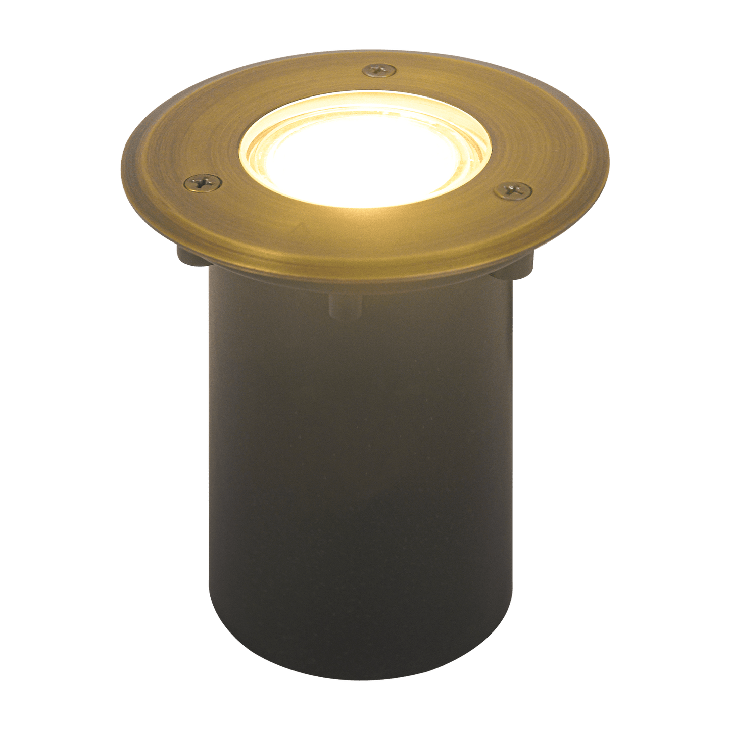 Underground Light UNB12 Cast Brass Low Voltage Round LED In-ground Light IP65 Waterproof Image